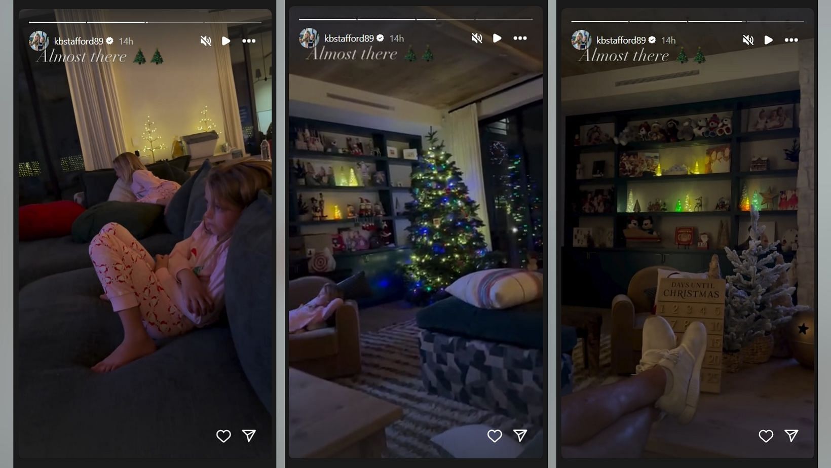 Kelly Stafford shares glimpse into cozy Christmas decorations (Image Source: IG/Kelly)