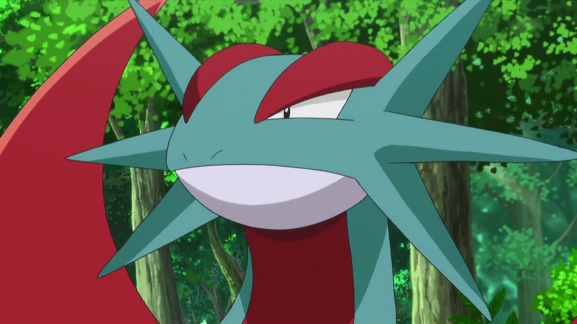 Salamence is another Pseudo-Legendary capable of Mega Evolving (Image via The Pokemon Company)