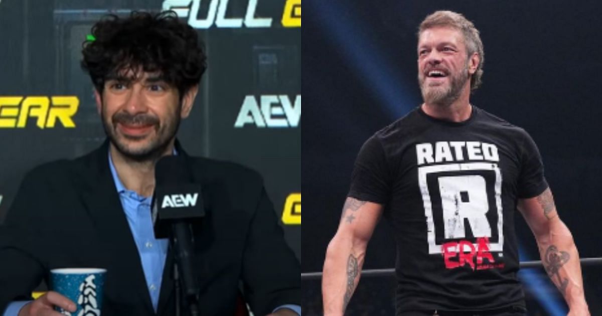 Tony Khan (left) and  Adam Copeland (right) [Source: AEW on YouTube and Adam on IG]