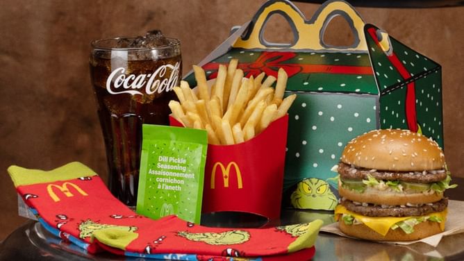 "Hate crime”: Fans upset over McDonald’s Grinch meal Canada-only release