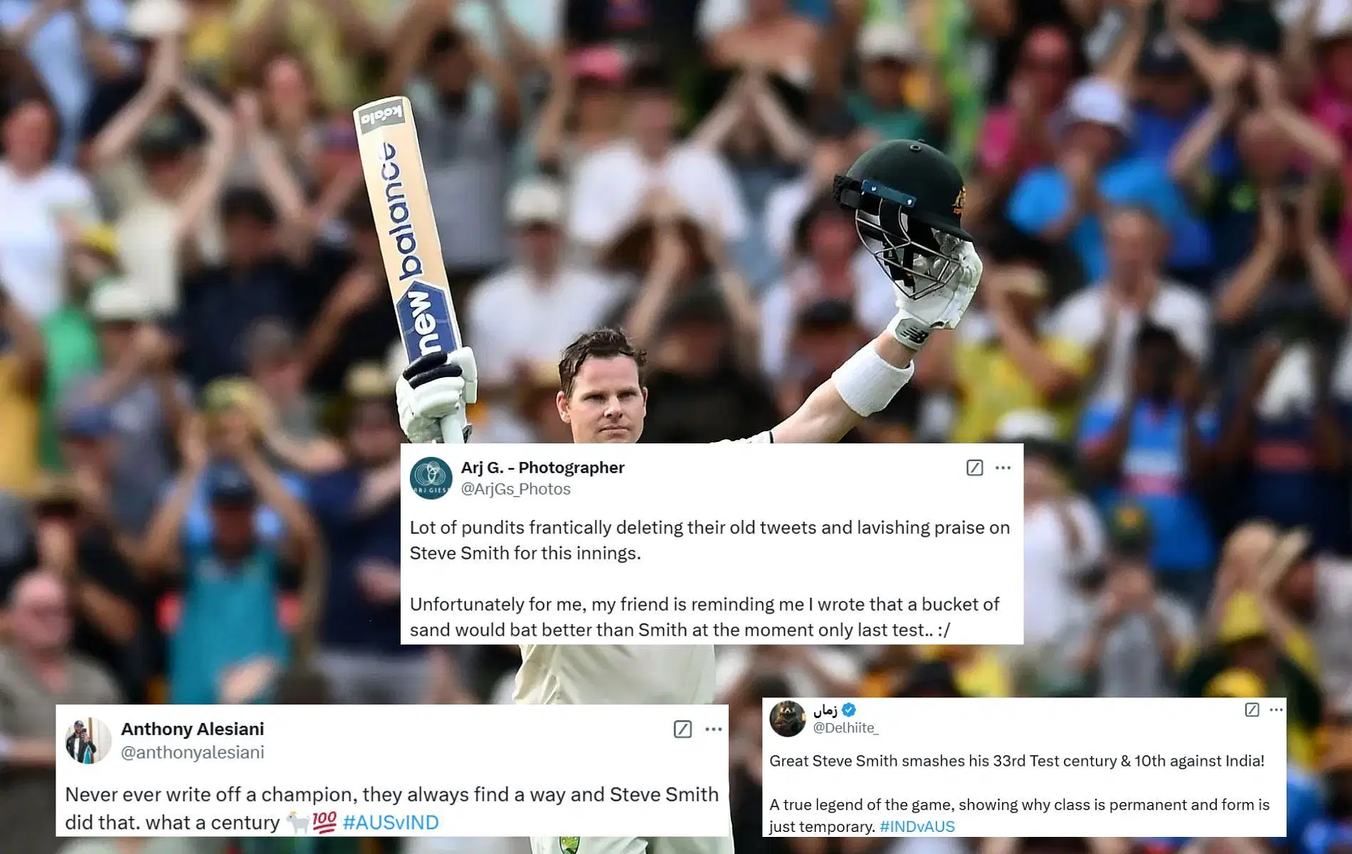 [Credit: Getty, @anthonyalesiani, @Delhiite_, @ArjGs_Photos X handles]