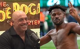 Joe Rogan thanking Antonio Brown for "great honor" draws two-word reaction from former NFL star
