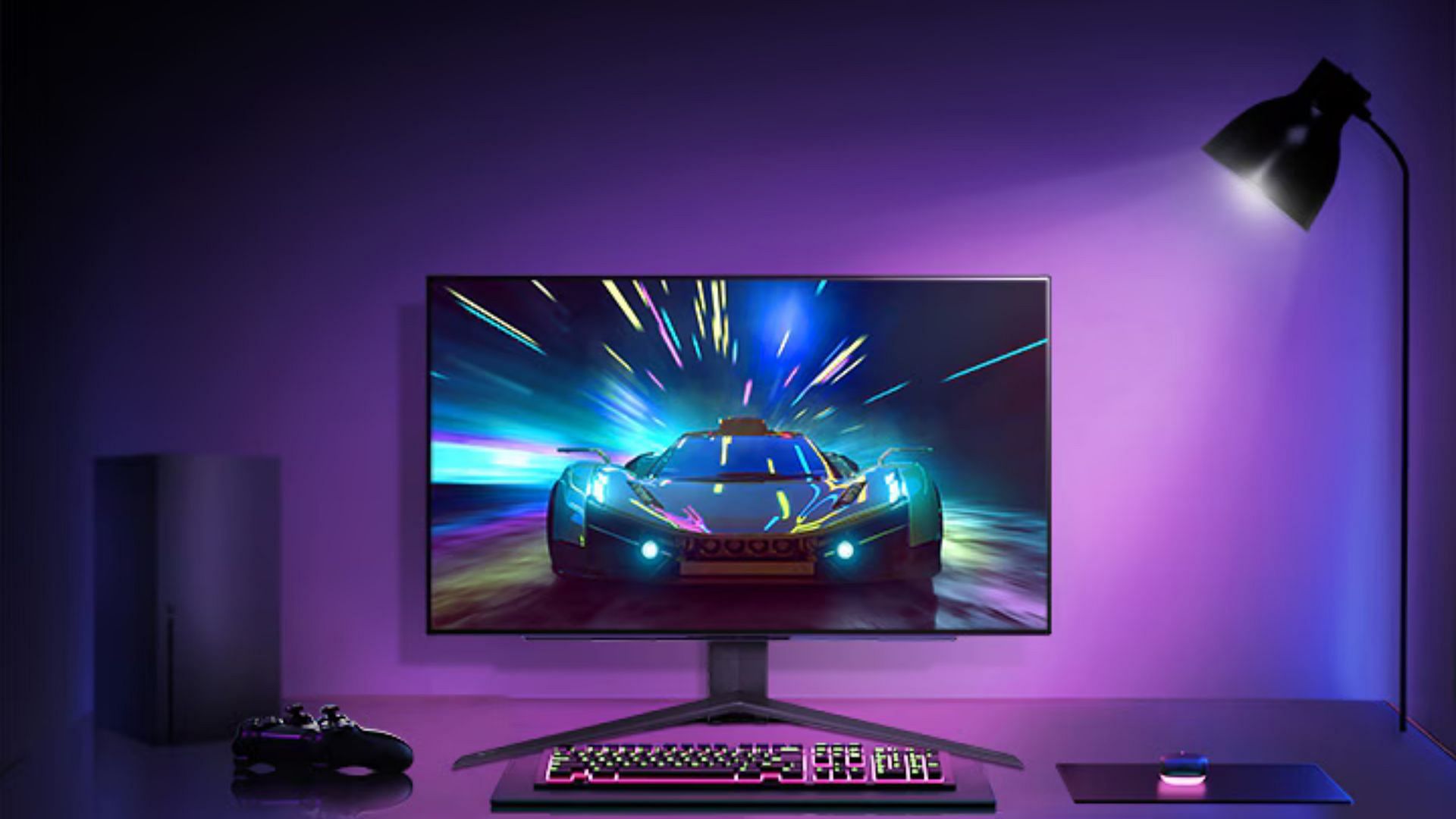 The 27-inch LG UltraGear QHD gaming monitor is being sold at a $250 discount during the New Year Sale (Image via LG)