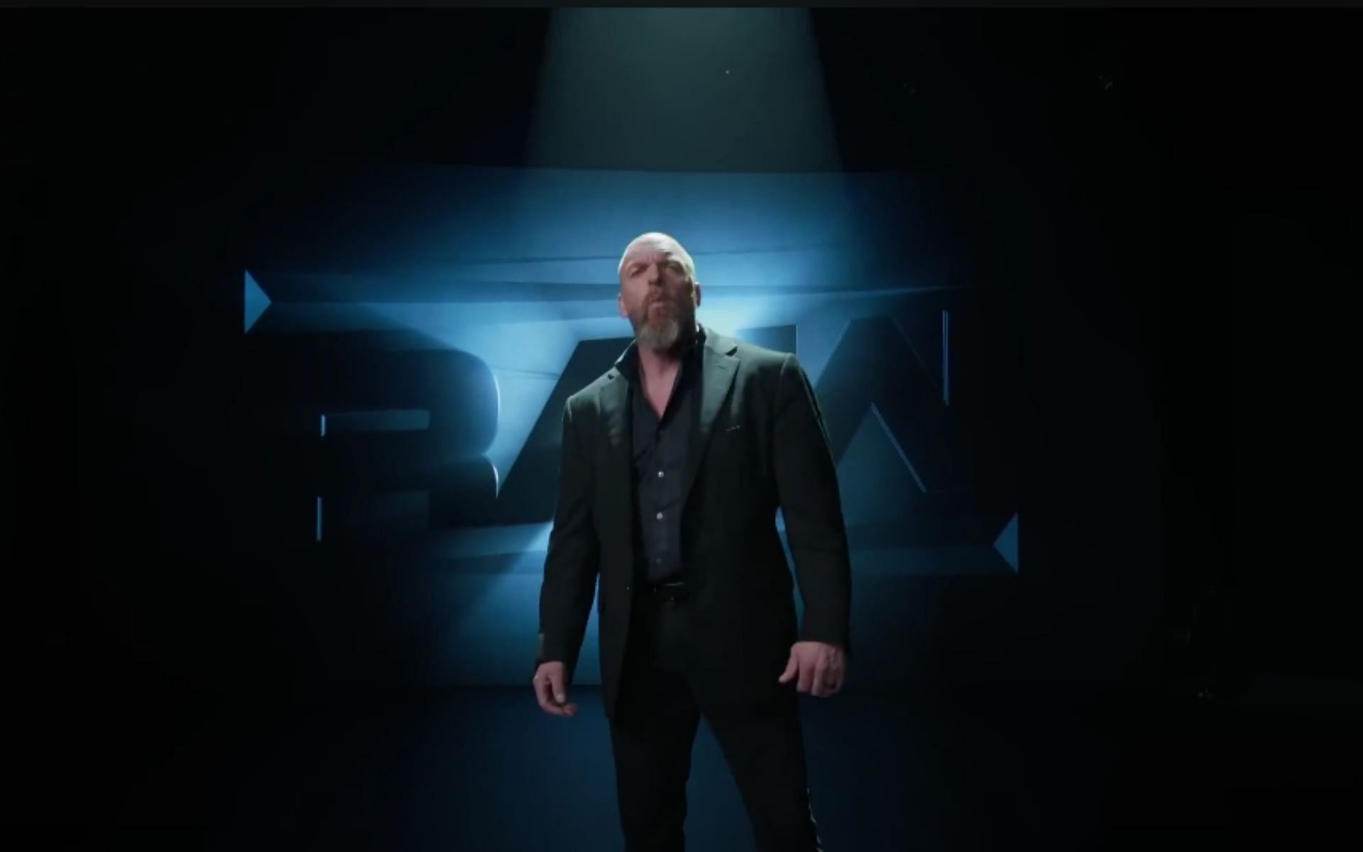 Triple H revealed the logo for the new era (Pic Courtesy: WWE on YouTube)