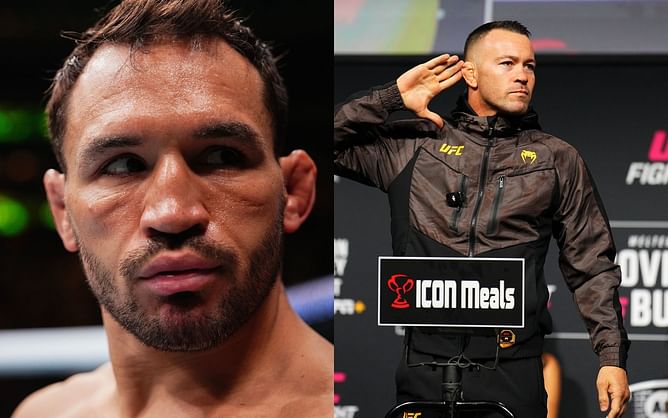 Colby Covington reacts to Michael Chandler hoping Joaquin Buckley knocks his "block" off at UFC Tampa: "He's just trying to keep his name relevant"