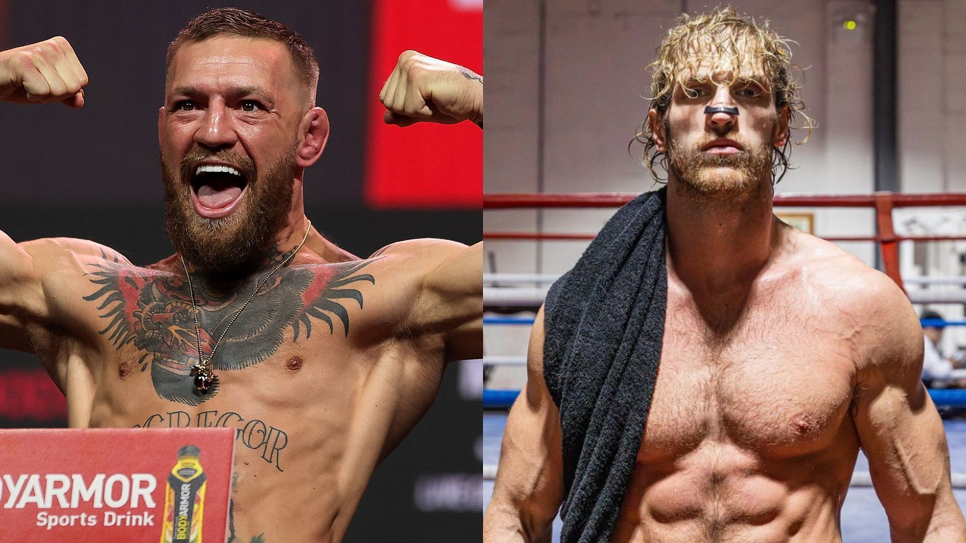 MMA journalist weighs in on potential Conor McGregor (left) vs. Logan Paul (right) bout [Images courtesy of Getty Images &amp; @loganpaul on Instagram]