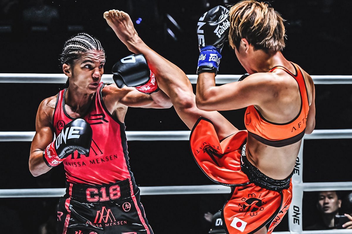 Anissa Meksen praises Kana for tough stand at ONE Friday Fights 92. -- Photo by ONE Championship