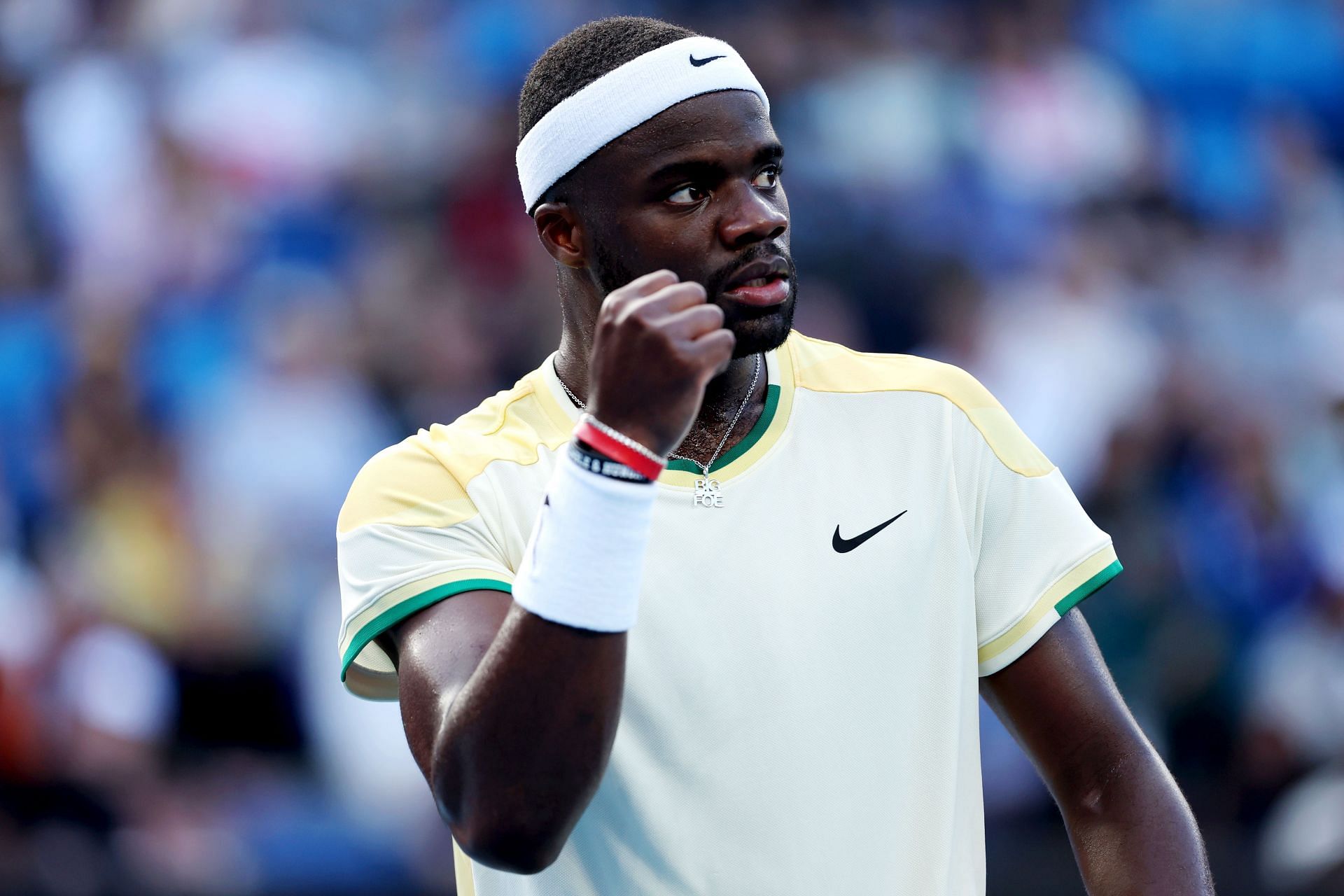 Frances Tiafoe at the Australian Open 2024. (Photo: Getty)