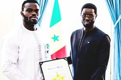 “Made history for my country” - Oumar ‘Reug Reug’ Kane proud to receive Knight of Order of Merit from Senegal President Diomaye