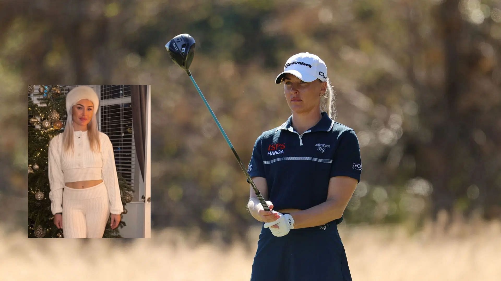  Charley Hull gives a special Christmas message (Images via Getty and @charley.hull/Instagram)