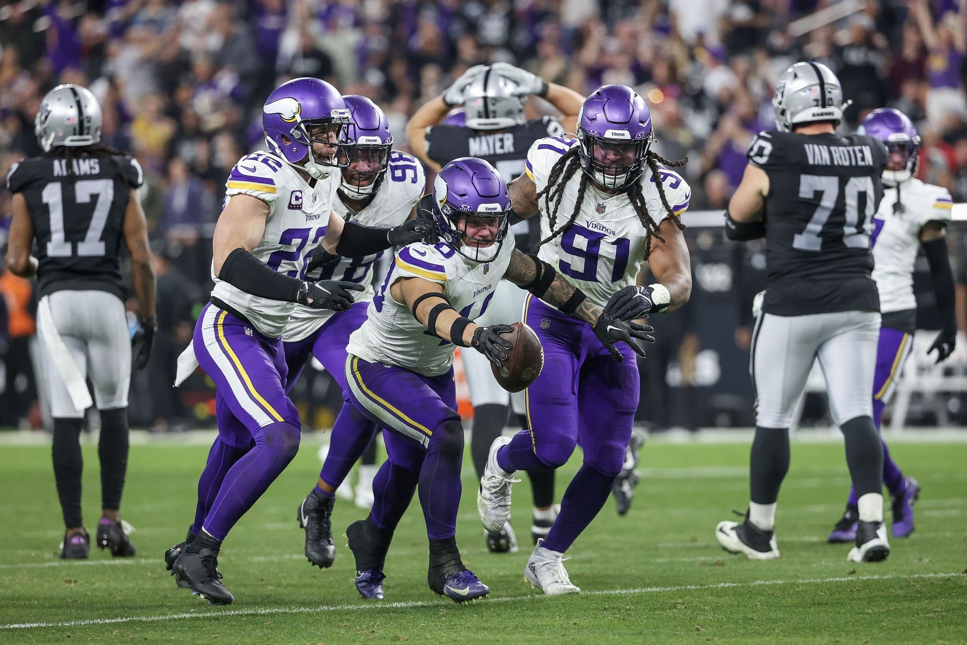 Minnesota Vikings v Las Vegas Raiders - Source: Getty