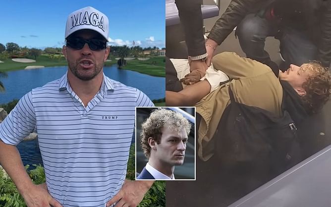 Colby Covington reacts after former Marine, Daniel Penny gets acquitted in chokehold case