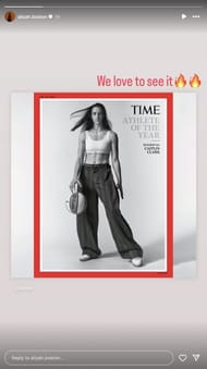 Aliyah Boston (@aliyah.boston) - Instagram story