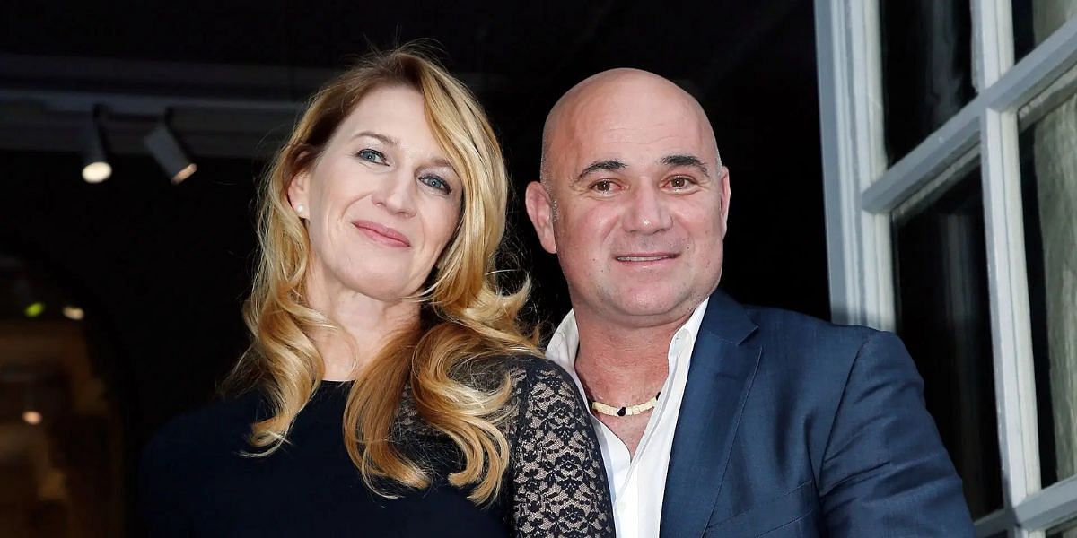 Andre Agassi [L] and Steffi Graf [R] (Source: Getty Images)