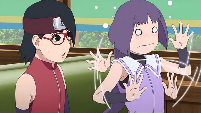 Sarada and Sumire's dynamics in chapter 16 overshadowed a major plot point in Boruto: Two Blue Vortex