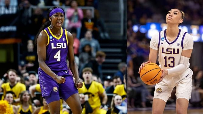 LSU’s Last-Tear Poa posts 3-word response to Flau’jae Johnson and Lady Tigers’ glamorous Vogue-inspired snaps