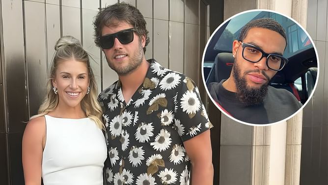 Matthew Stafford's wife Kelly sides with Caleb Williams for missing timeout during Bears 23-20 loss to Lions