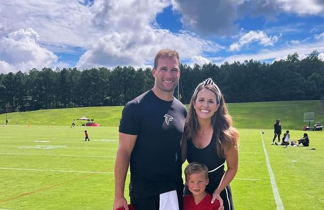 Kirk Cousins's wife Julie walks down memory lane with Washington trip