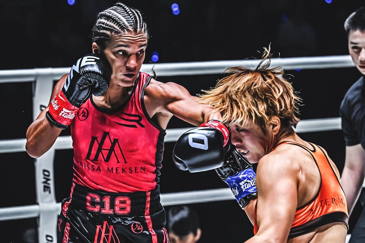 Anissa Meksen (L) and Kana (R) | Image by ONE Championship