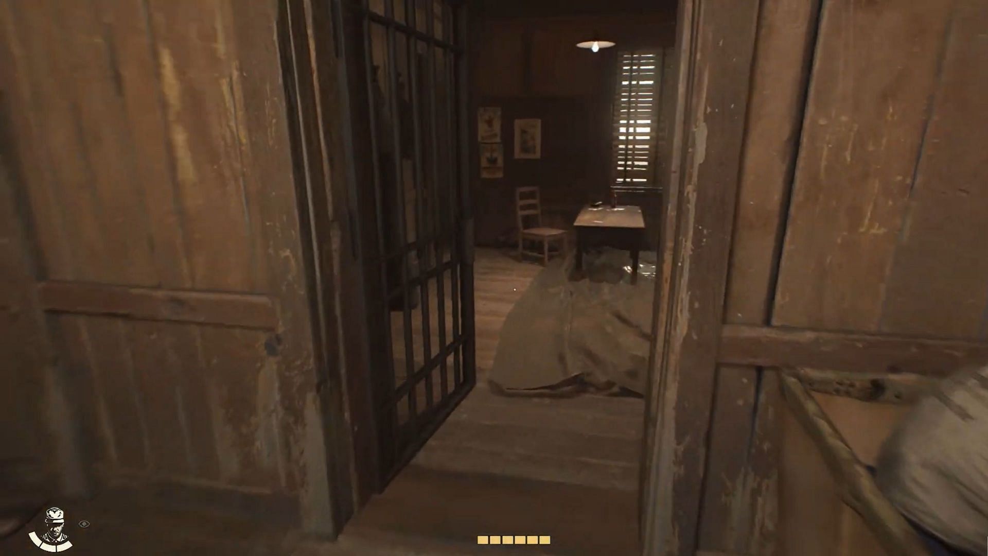 The room Sidney is being held captive in (Image via Bethesda Softworks/ YouTube@ Gamerpillar)