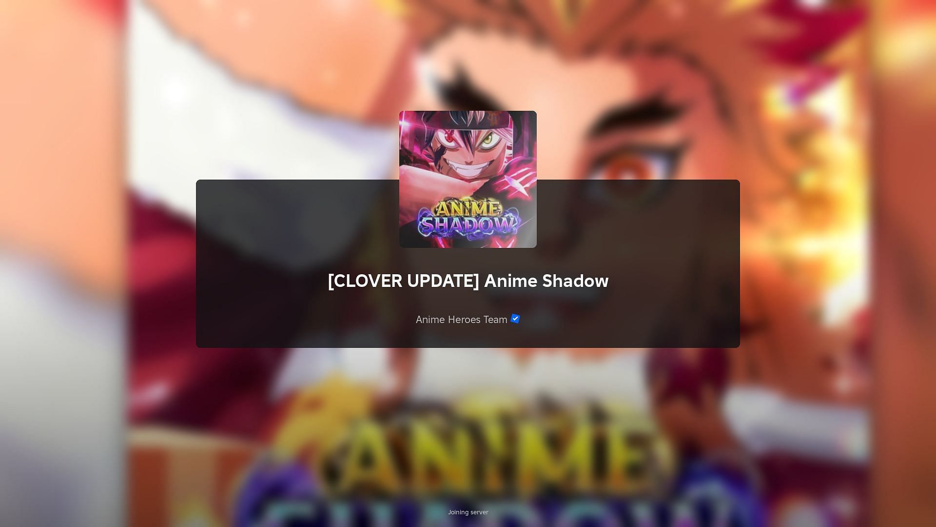 Feature image of Anime Shadow Clover Update patch notes