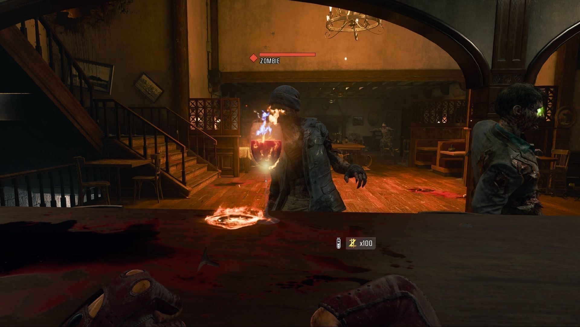 Completing the Bartender easter egg guide in Black Ops 6 Zombies Citadelle des Morts (Image via Activision)