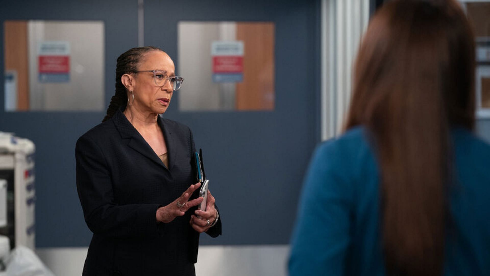 S. Epatha Merkerson&#039;s character Anita Van Buren appeared in 390 episodes of Law &amp; Order (Image via NBC)