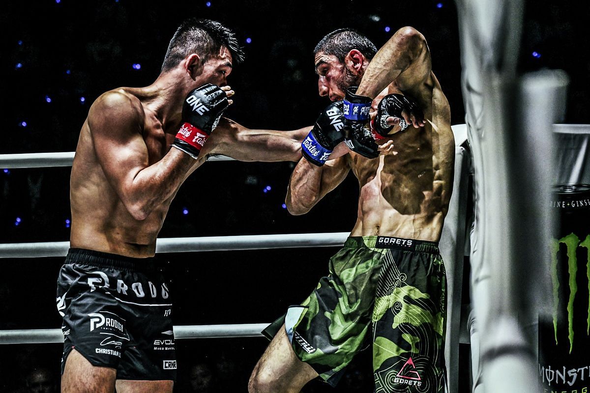 Christian Lee and Alibeg Rasulov - Photo by ONE Championship