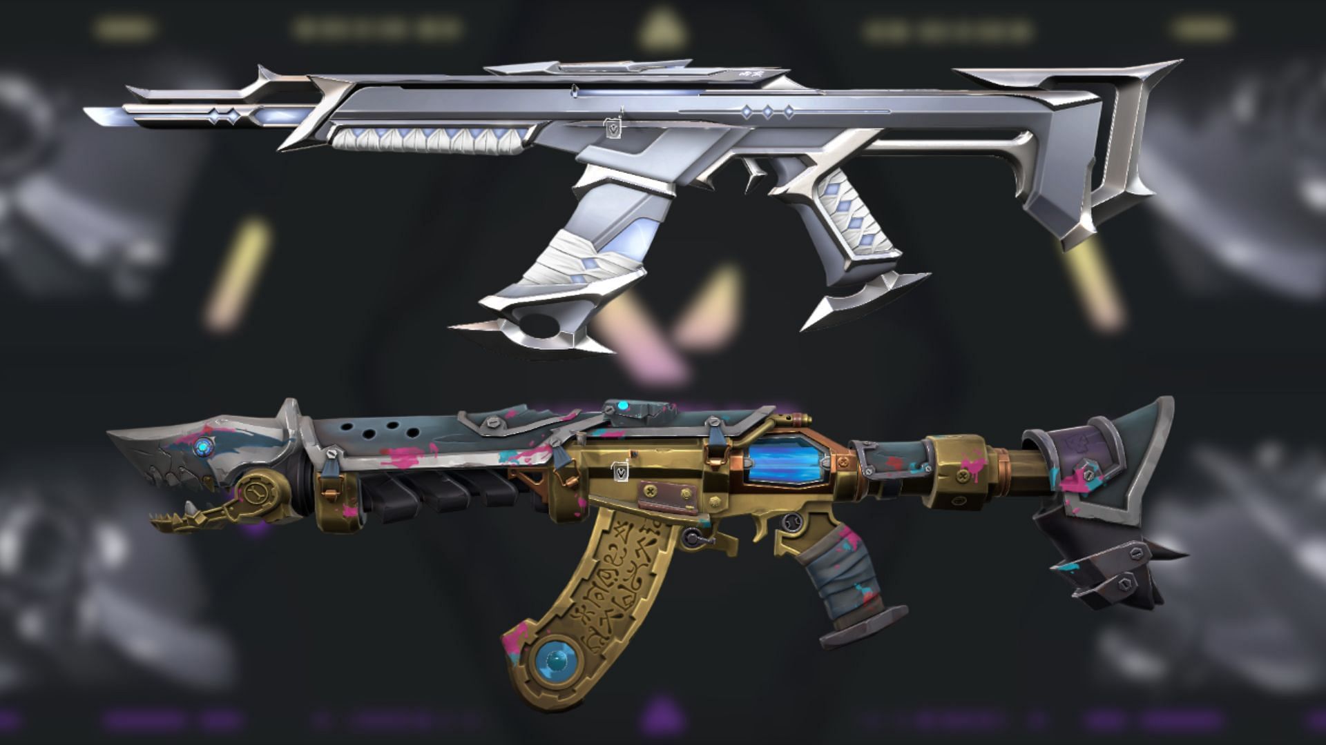 The top Vandal skins in Valorant for 2024 (Image via Riot Games)