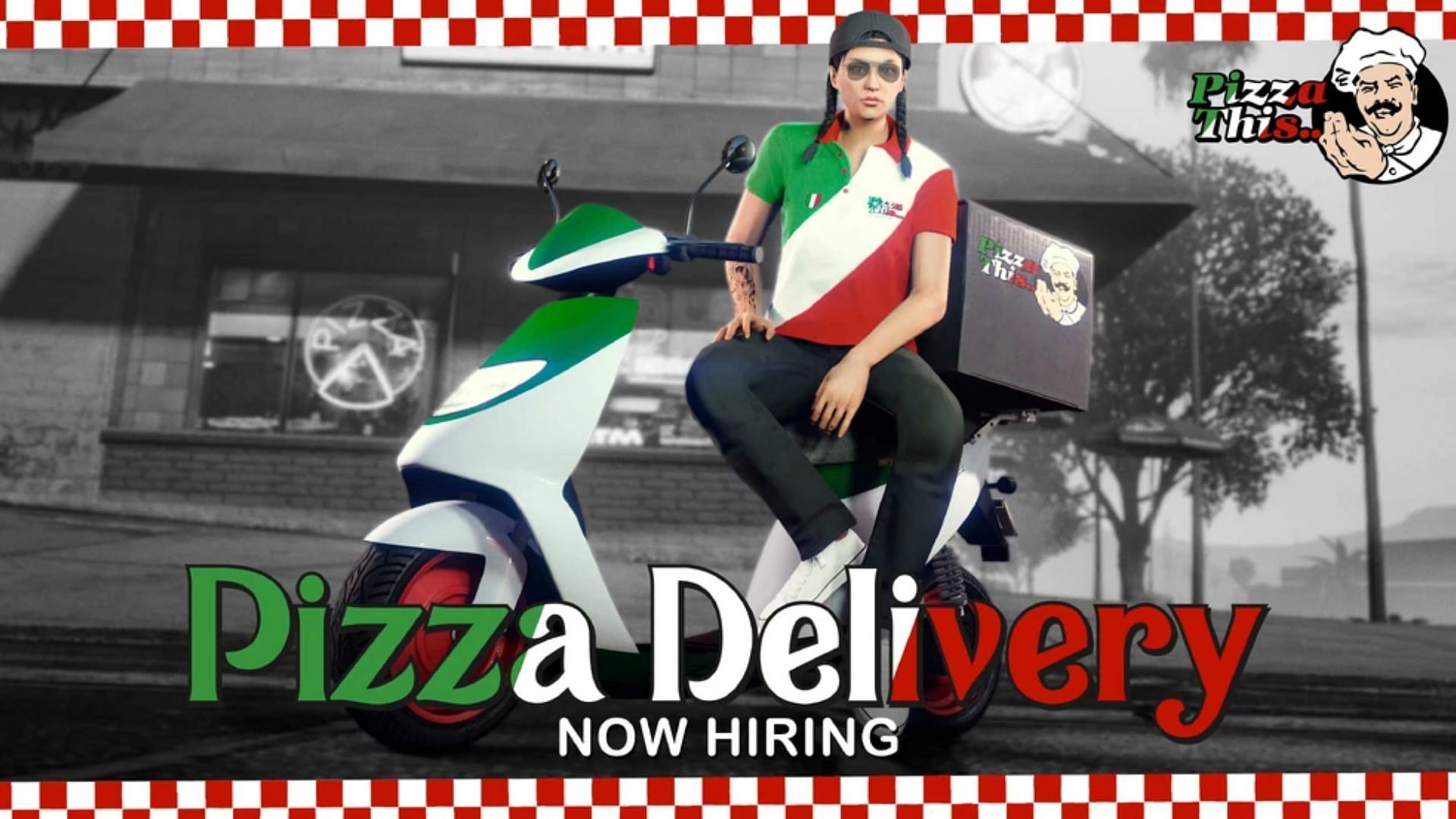 Delivering hot and fresh pizzas will net you high rewards this holiday season (Image via Rockstar Games)