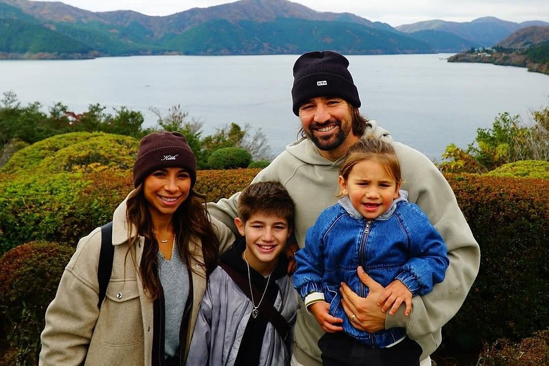 Nick Castellanos enjoys his time in Japan with his family. Source - Instagram