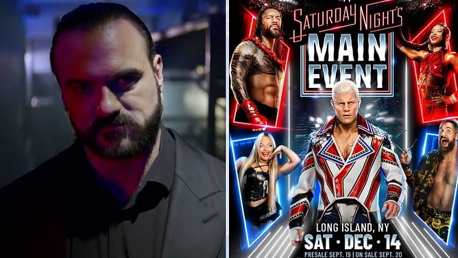 Blockbuster Drew McIntyre match announced for Saturday Night's Main Event