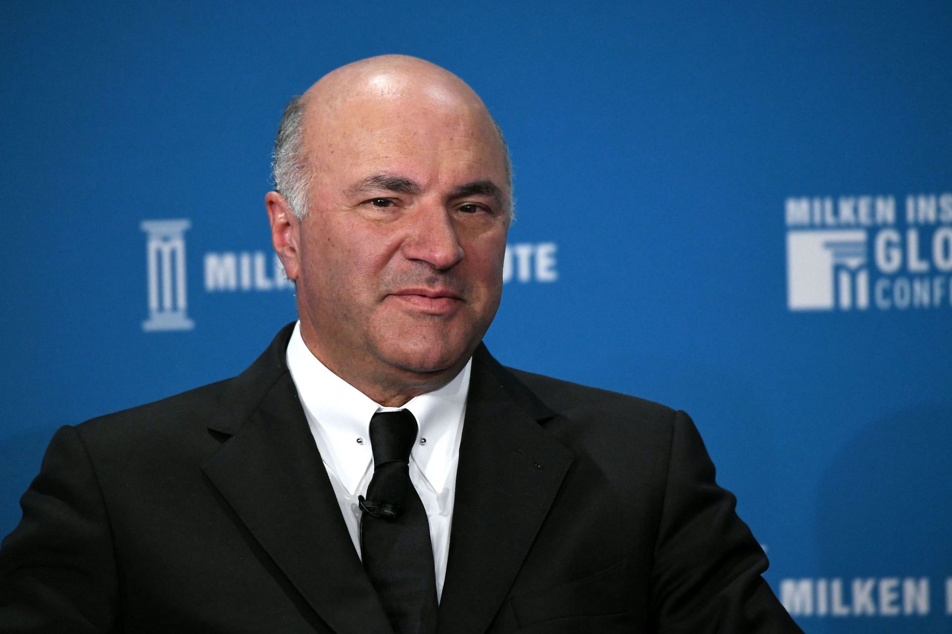 Kevin O&#039;Leary participates in a panel discussion during the annual Milken Institute Global Conference at The Beverly Hilton Hotel (Image via Getty)