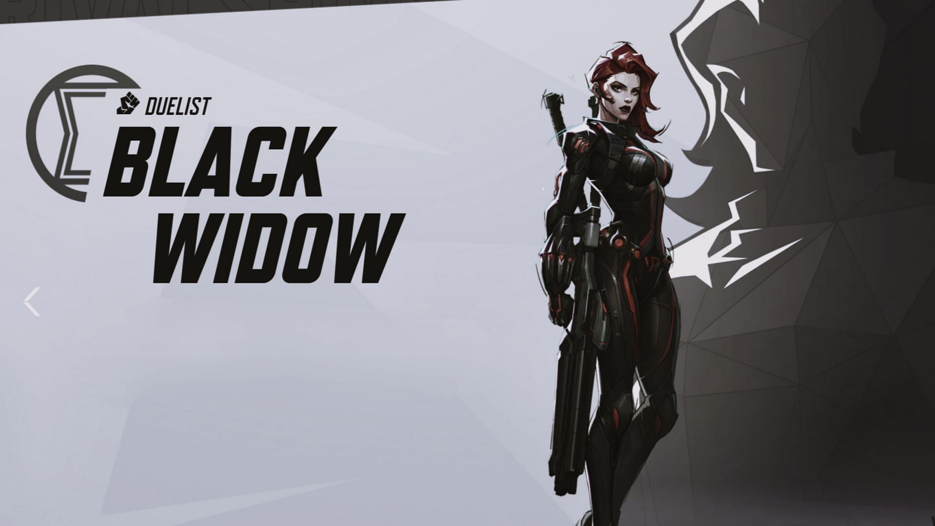 Black Widow is a duelist from Marvel Rivals (Image via NetEase Games)