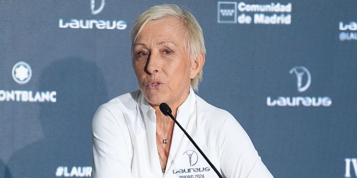 Martina Navratilova reacted to a transgender politician