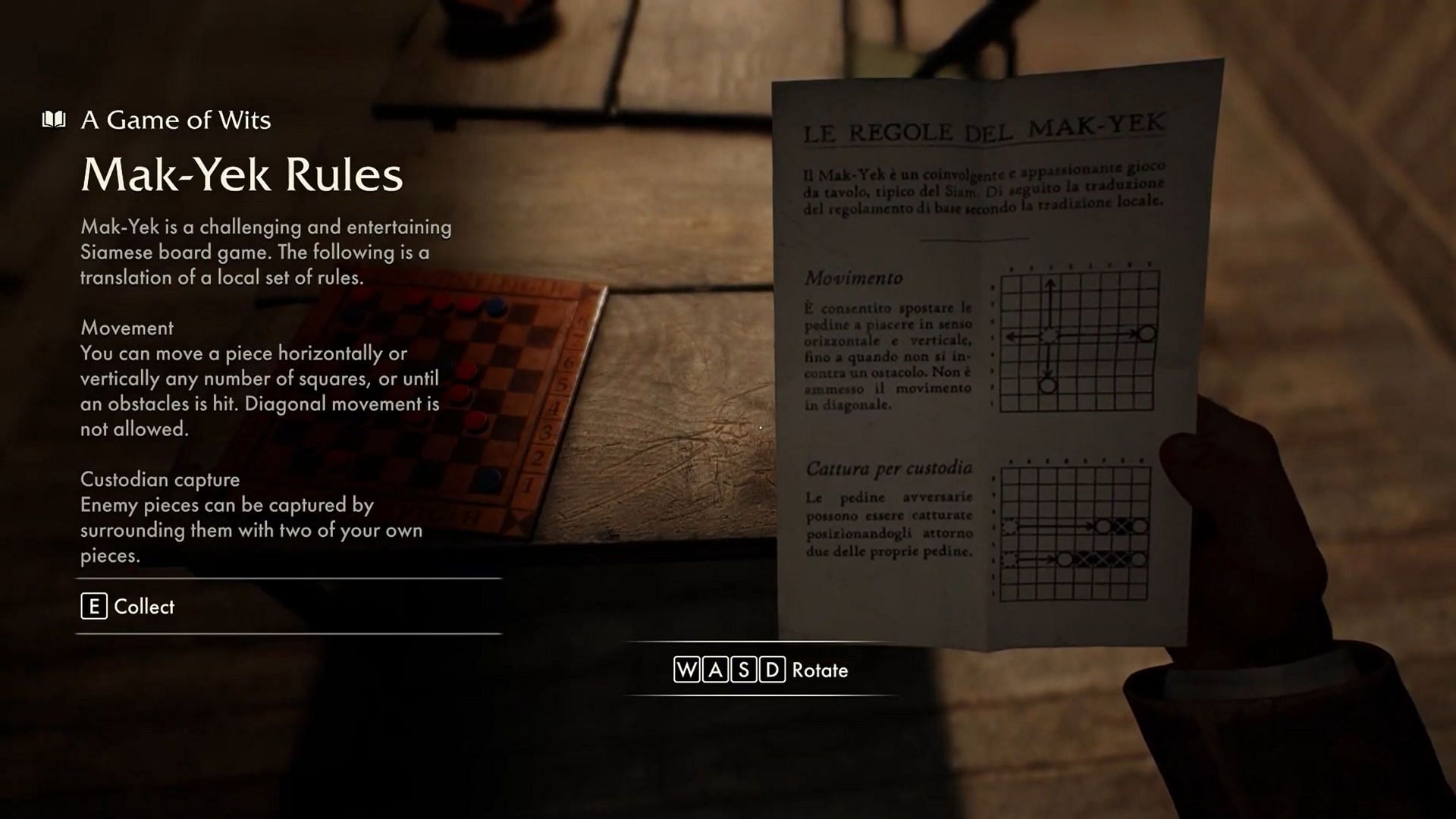 The first page of rules (Image via Bethesda Softworks || YouTube/@GaijinGaming)