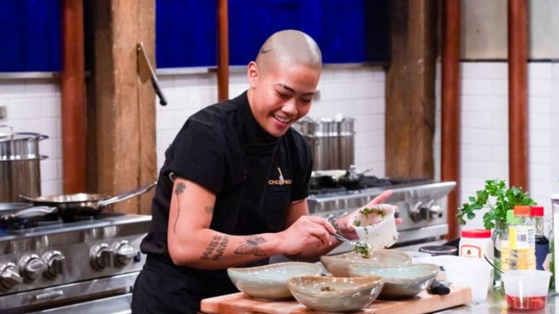 One of the contestants in Chopped (Image via Instagram/@foodnetwork)