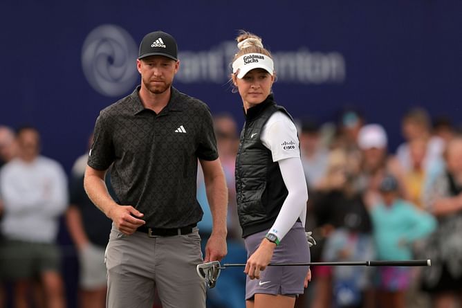 "She's going dog sledding" - Daniel Berger shares hilarious moment with Nelly Korda at the Grant Thornton Invitational