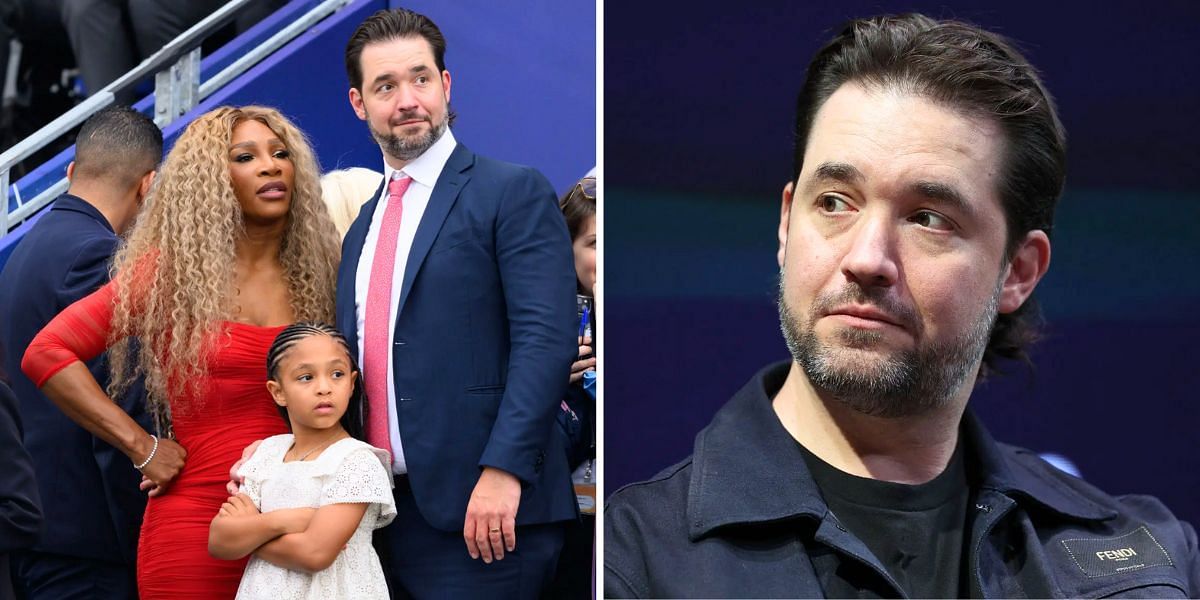 Serena Williams with her husband Alexis Ohanian and daughter Olympia (Image Source: Getty)