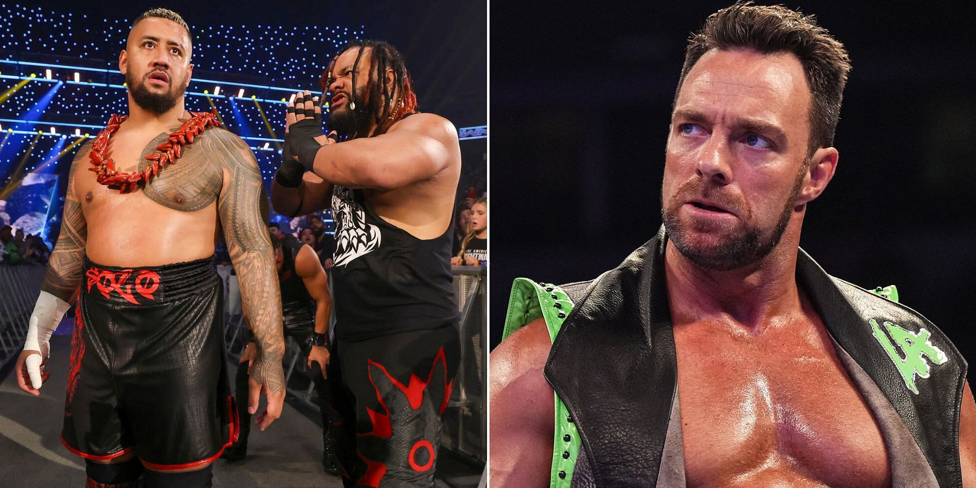Solo Sikoa is the leader of The Bloodline (Images via WWE.com)