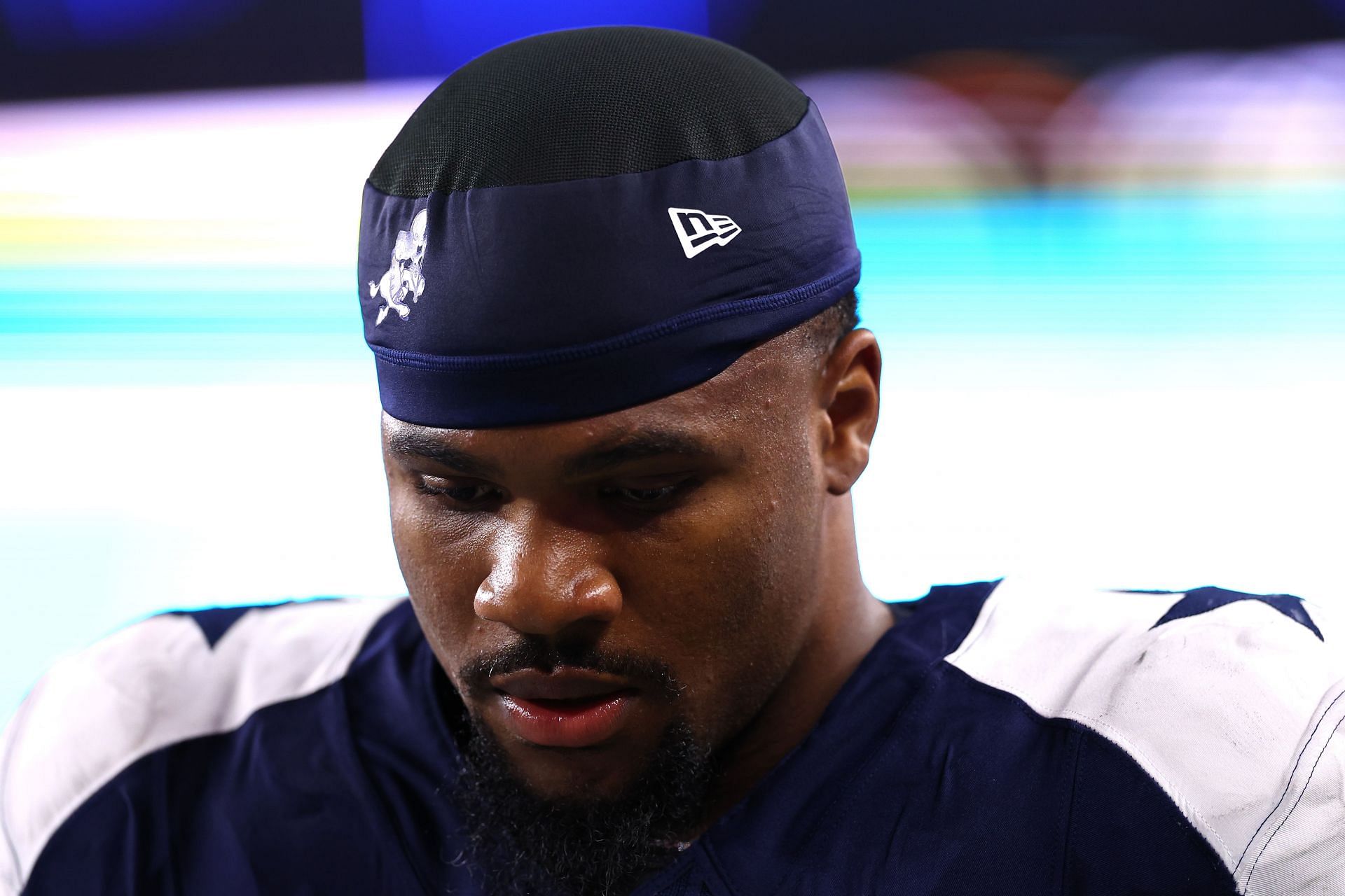 Micah Parsons during the New York Giants vs. Dallas Cowboys - Source: Getty