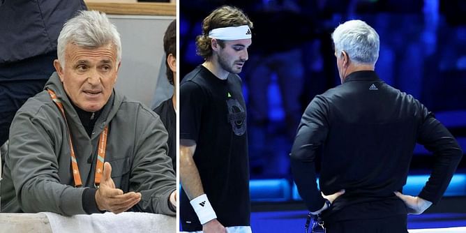 "Someone else made it"- Stefanos Tsitsipas' father Apostolos issues statement defending "pathological love" after Greek's "narcissistic parents" post