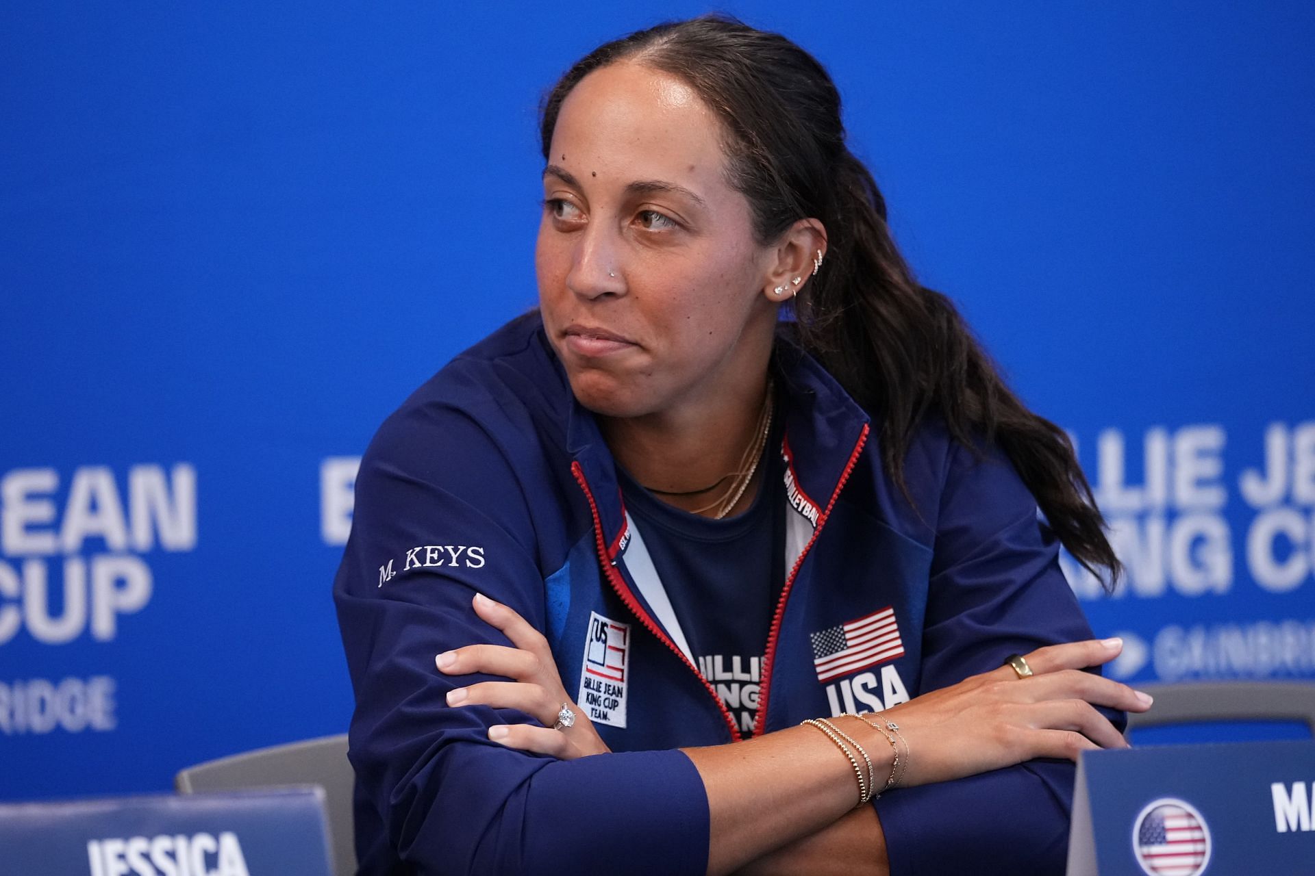 Madison Keys opens up on planning a wedding while competing at the US Open (Source: Getty)