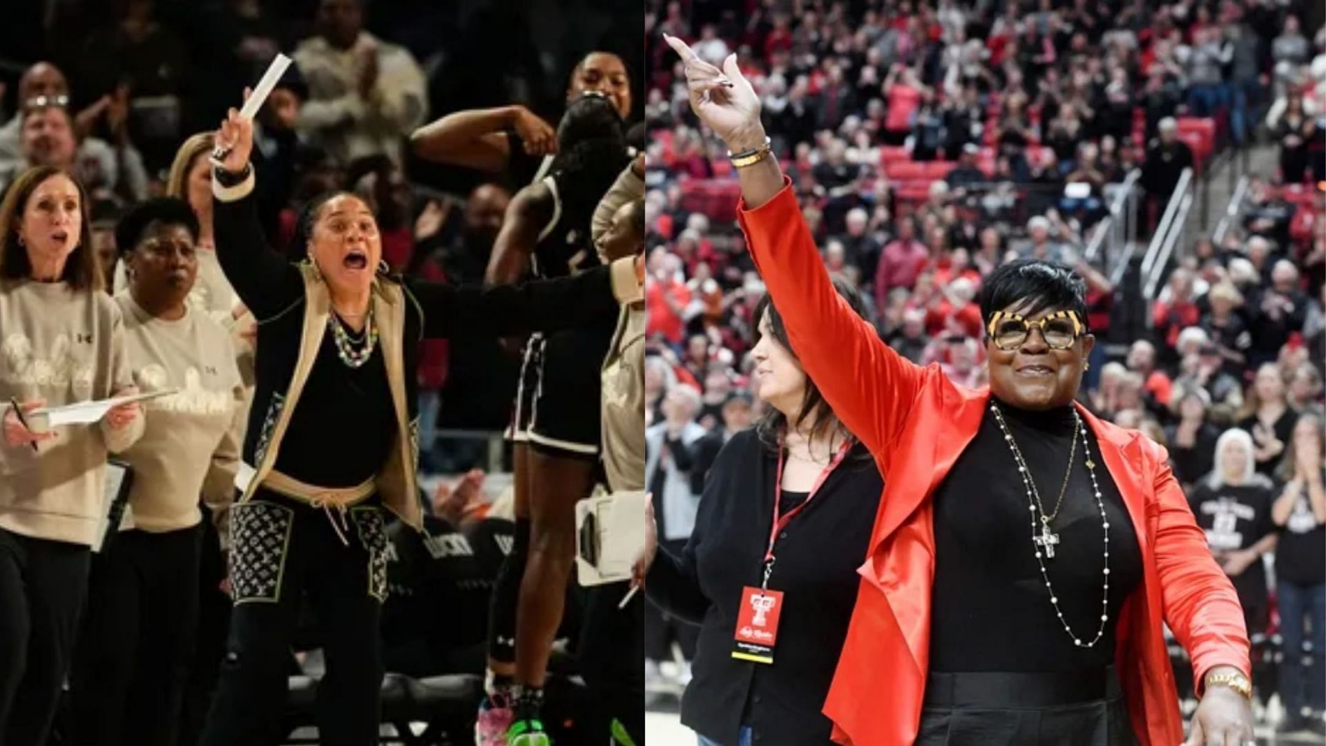 Dawn Staley (left) and Sheryl Swoopes (right) were former three-time Olympic gold medalists for the US team in 1996, 2000 and 2004 (Image Sources: IMAGN)