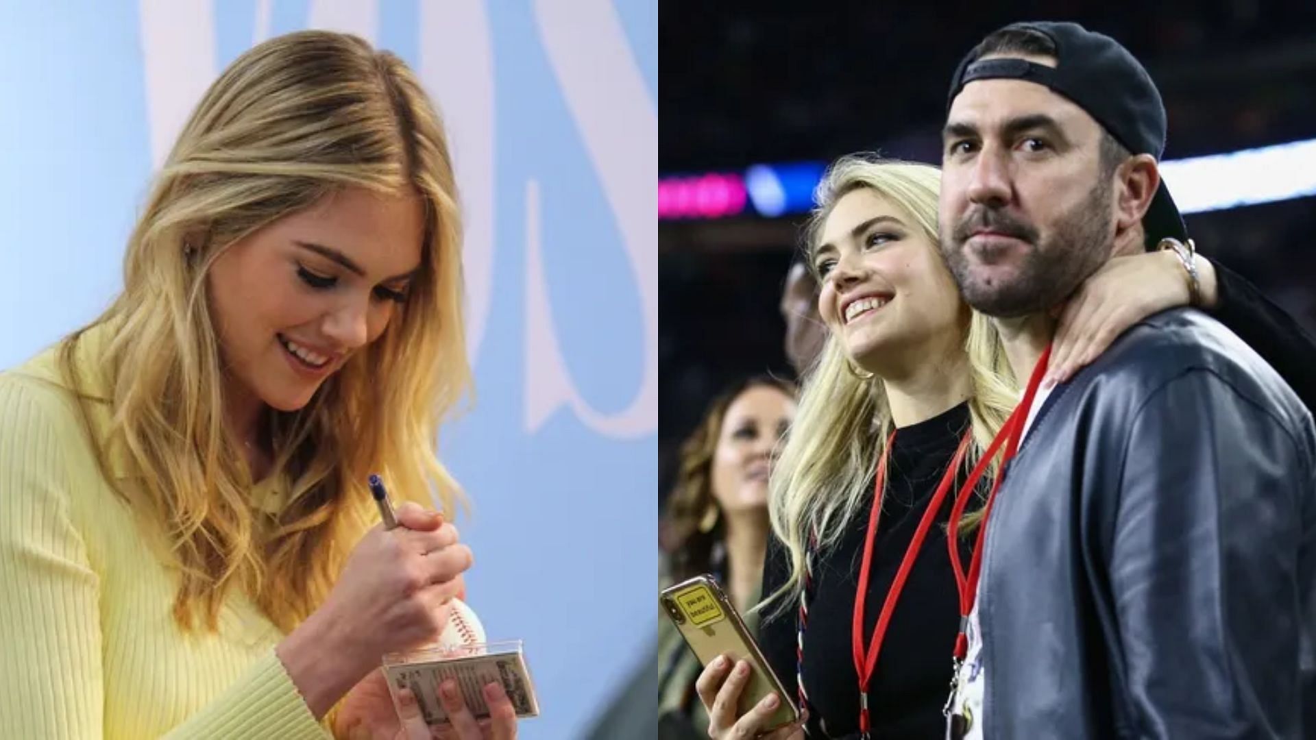 Supermodel Kate Upton &amp; MLB Pitcher Justin Verlander