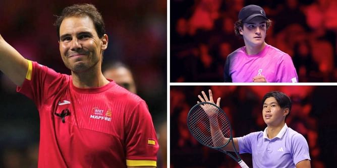 WATCH: Rafael Nadal receives special treatment from crowd as he arrives to cheer on Joao Fonseca in ATP Next Gen Finals final against Learner Tien