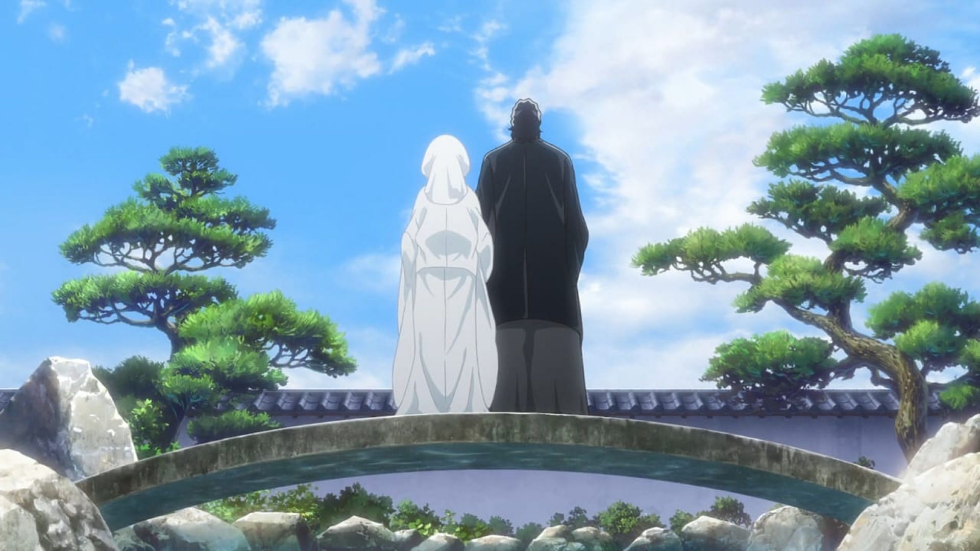 Nanao&#039;s parents in the episode (Image via Pierrot Films)