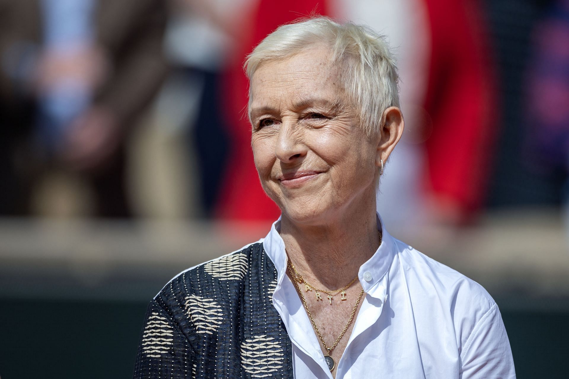 Martina Navratilova&#039;s at the 2024 French Open - Source: Getty