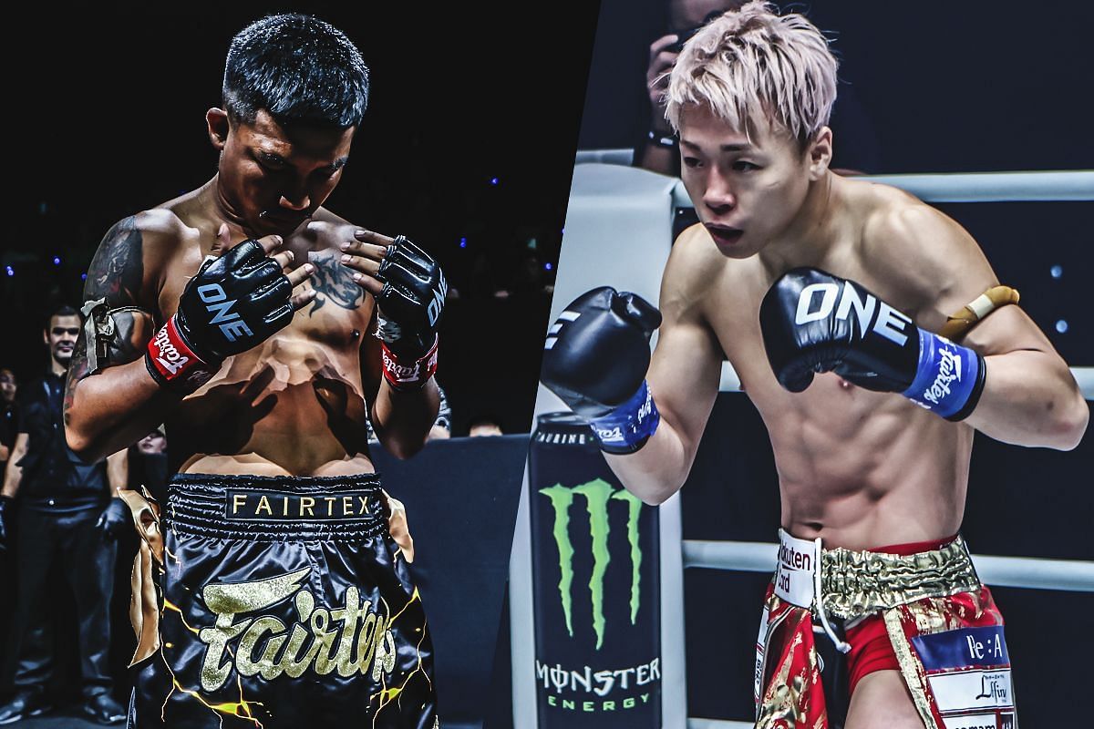 Rodtang (left) Takeru (right) [Photos via: ONE Championship]