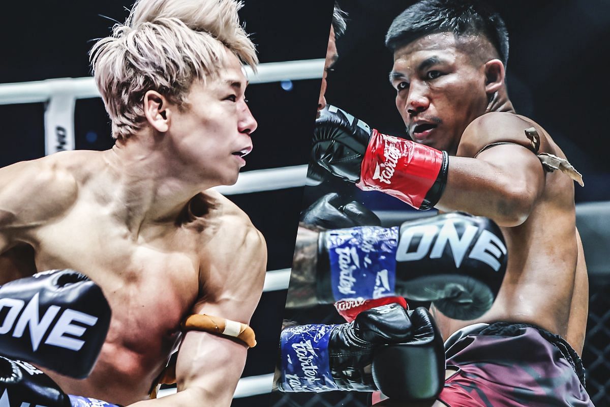 Takeru Segawa and Rodtang Jitmuangnon - Photo by ONE Championship